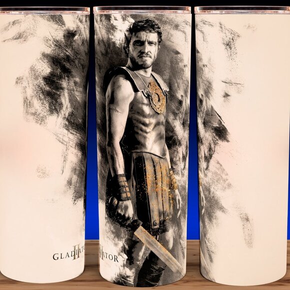 Gladiator 2 Maximus Action Movie Cup Mug Tumbler 20oz - Picture 1 of 3